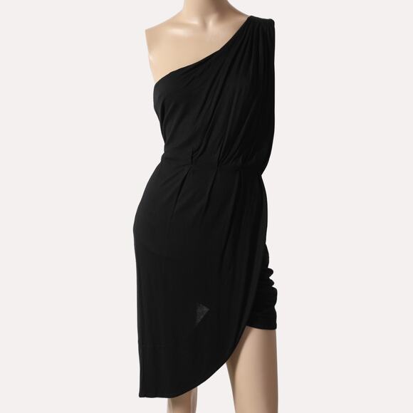 MARC BY MARC JACOBS Black One Shoulder Knit Dress - Picture 1 of 6